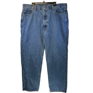 Levi Strauus 550 Mens 44WX32L Blue Jean  Straight Leg